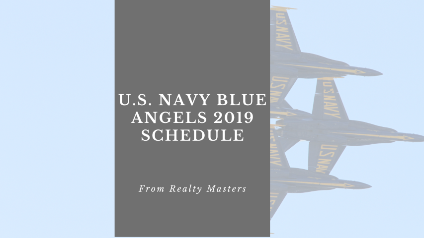 US blue Angels 2019 Schedule