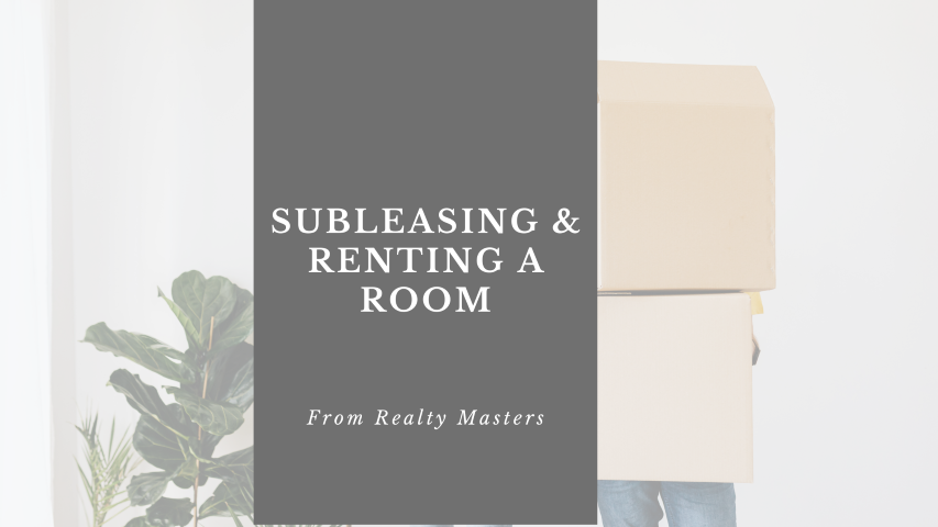 subleasing and renting a room