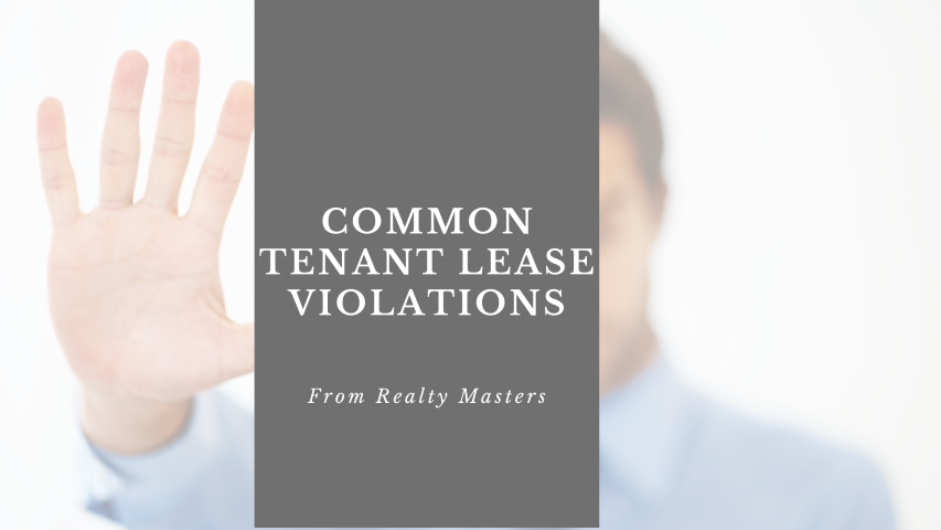 common tenant lease violations