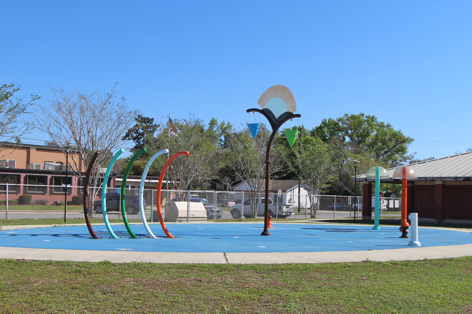 Legion Field Splash Pad in Pensacola